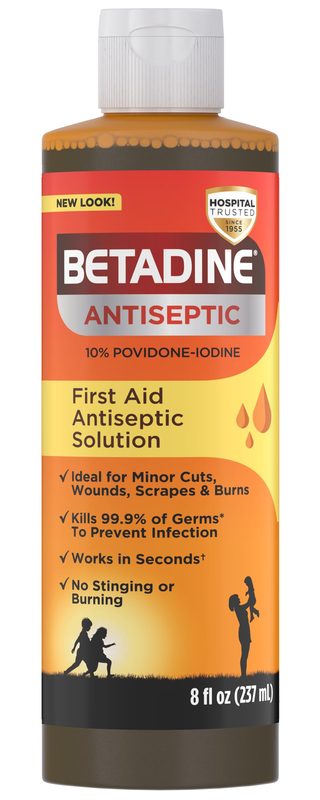 Betadine 10% Povidone-Iodine Antiseptic Solution