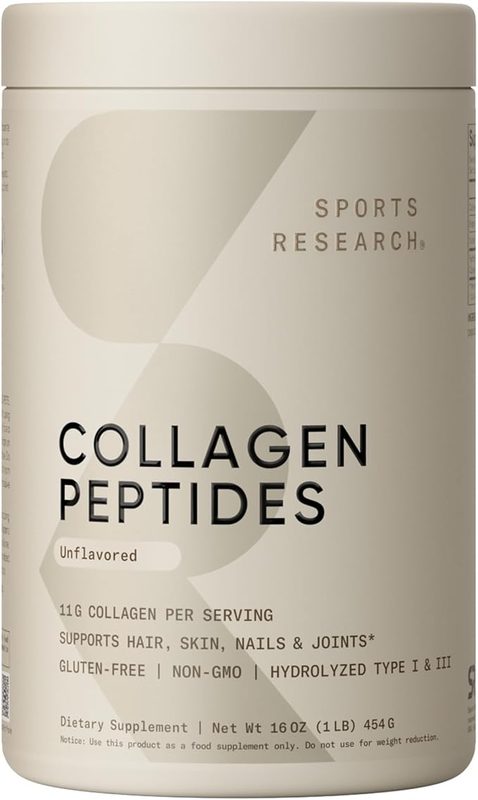 Sports Research Hydrolyzed Collagen Peptides