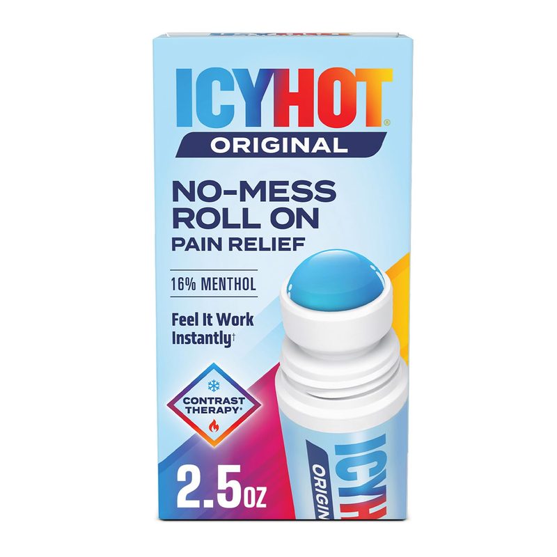 Icy Hot No Mess Applicator Maximum Strength Roll-On