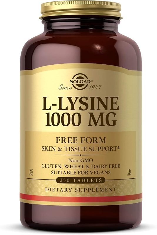 Solgar Free Form L-Lysine 1000mg