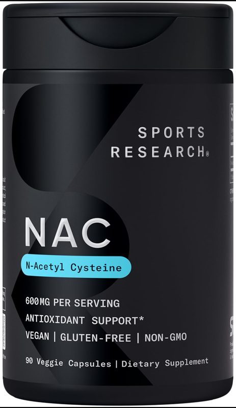 Sports Research NAC (N-Acetyl Cysteine) 600mg