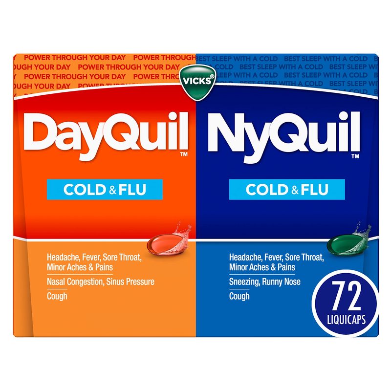 Vicks DayQuil & NyQuil Severe Cold & Flu LiquiCaps