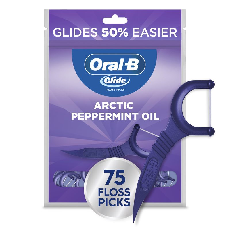 Oral-B Glide 3D White Floss Picks (Radiant Mint)